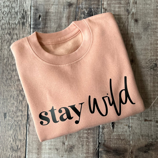Stay Wild Sweatshirt 4-5 years