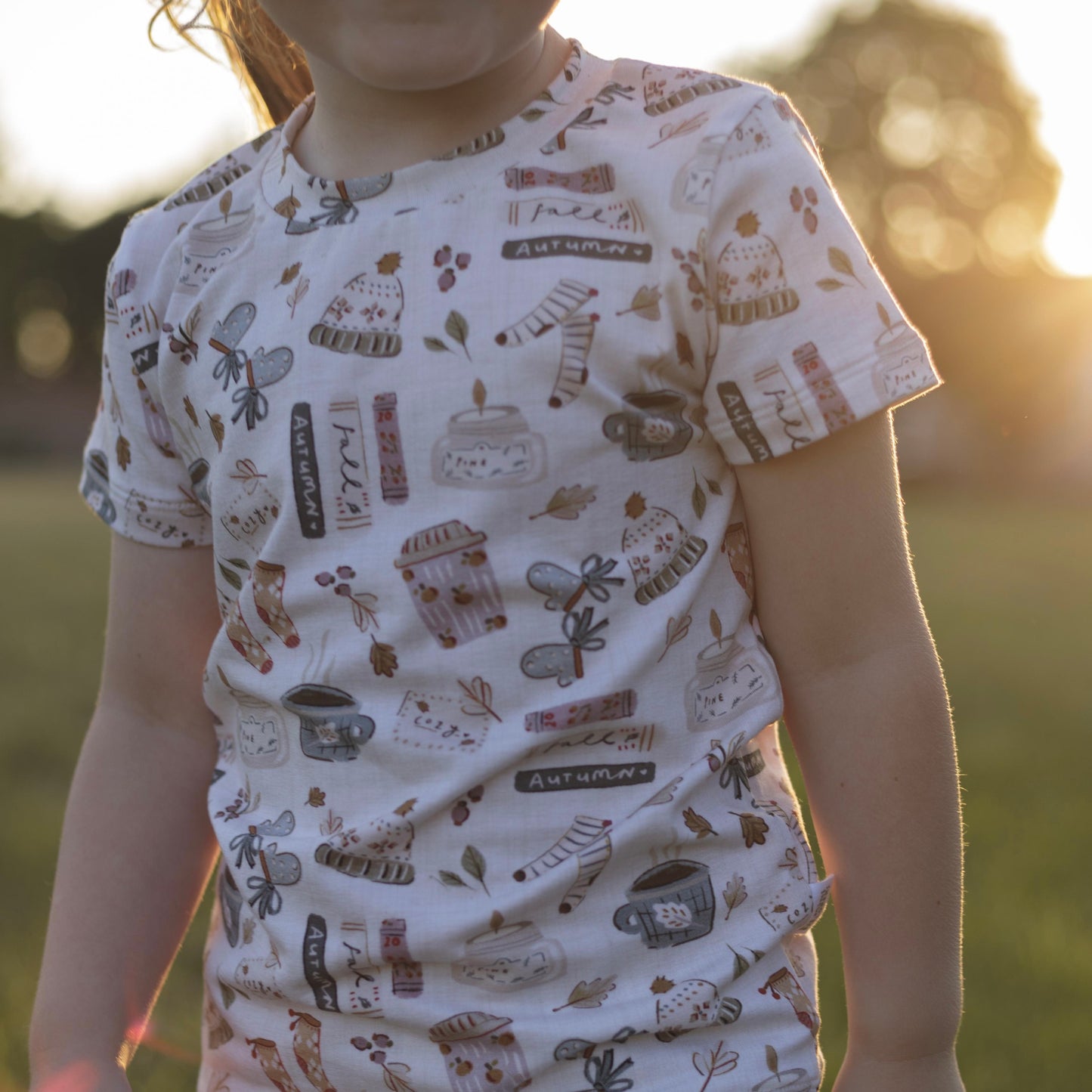 Autumn Girl Child & Baby T-Shirt - Short or Long Sleeve