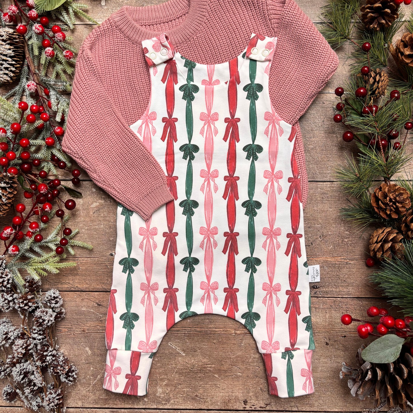 Ribbons & Bows Child & Baby Romper