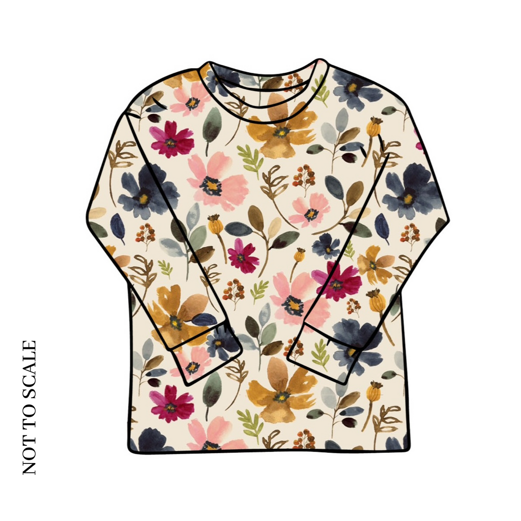 Wild Floral Long Sleeve T-Shirt