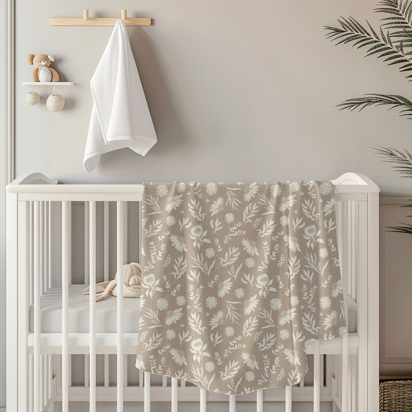 Linen Meadow Toddler & Child Sherpa Blanket