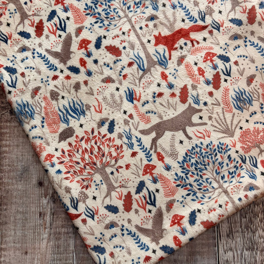 Autumn Forest Snuggle Blanket - Pram/Buggy Size