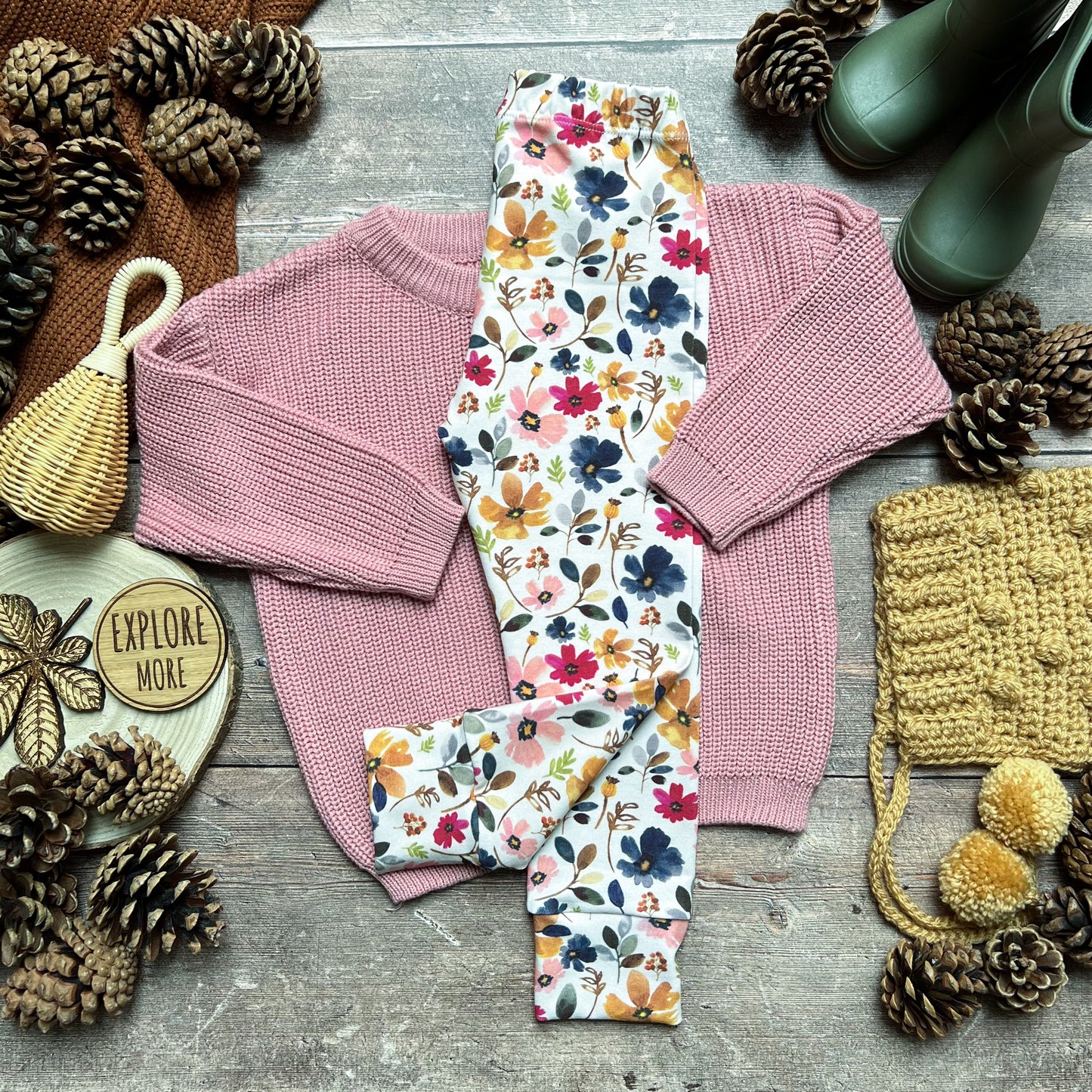 Wild Floral Leggings