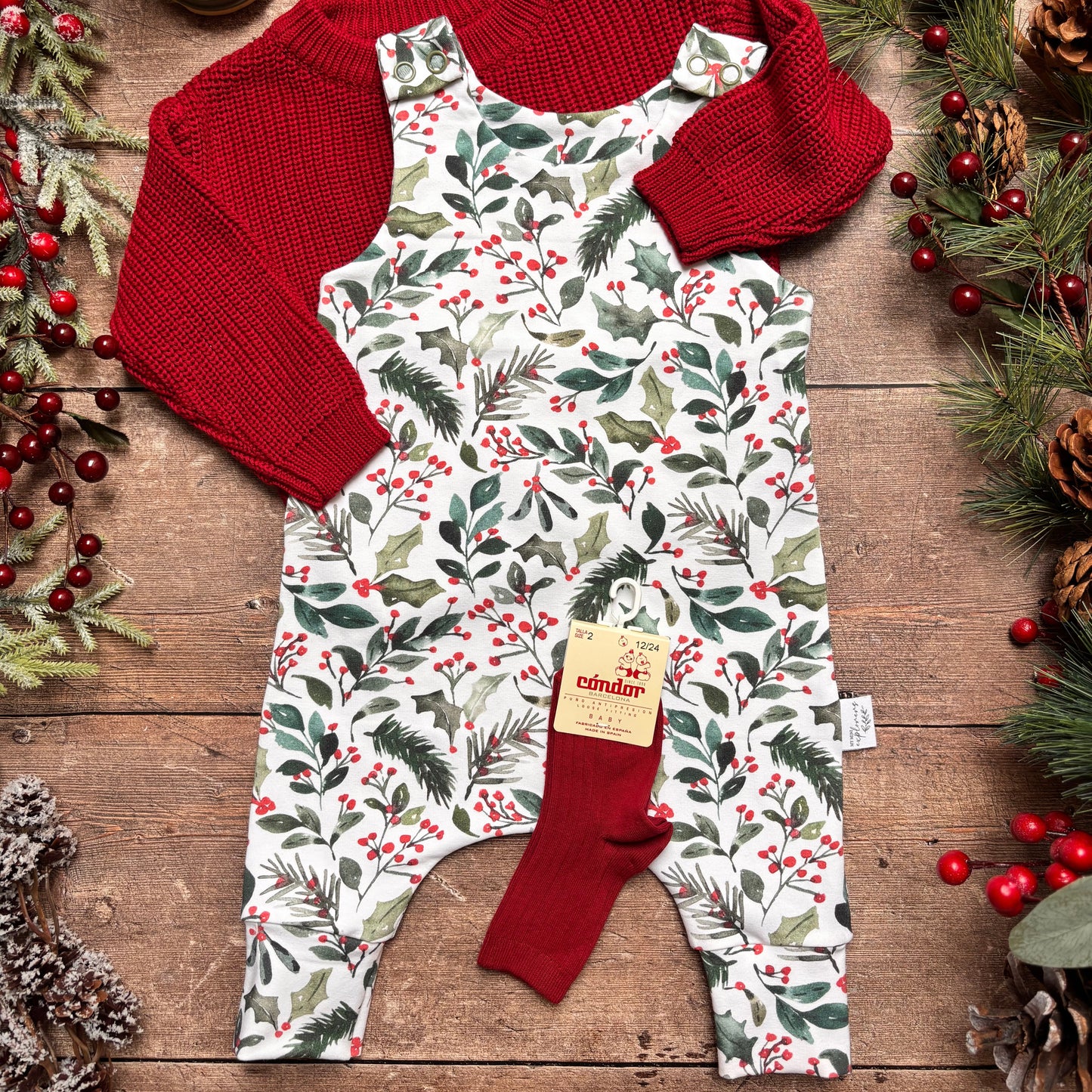 Winter Berries Child & Baby Romper
