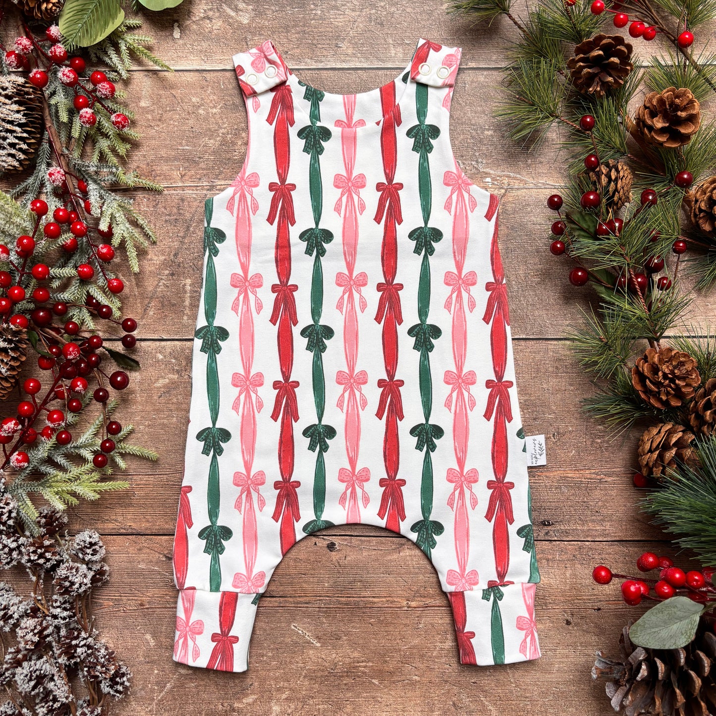 Ribbons & Bows Child & Baby Romper