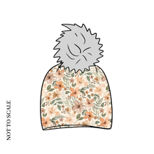 Load image into Gallery viewer, Floral Garden Bobble Hat
