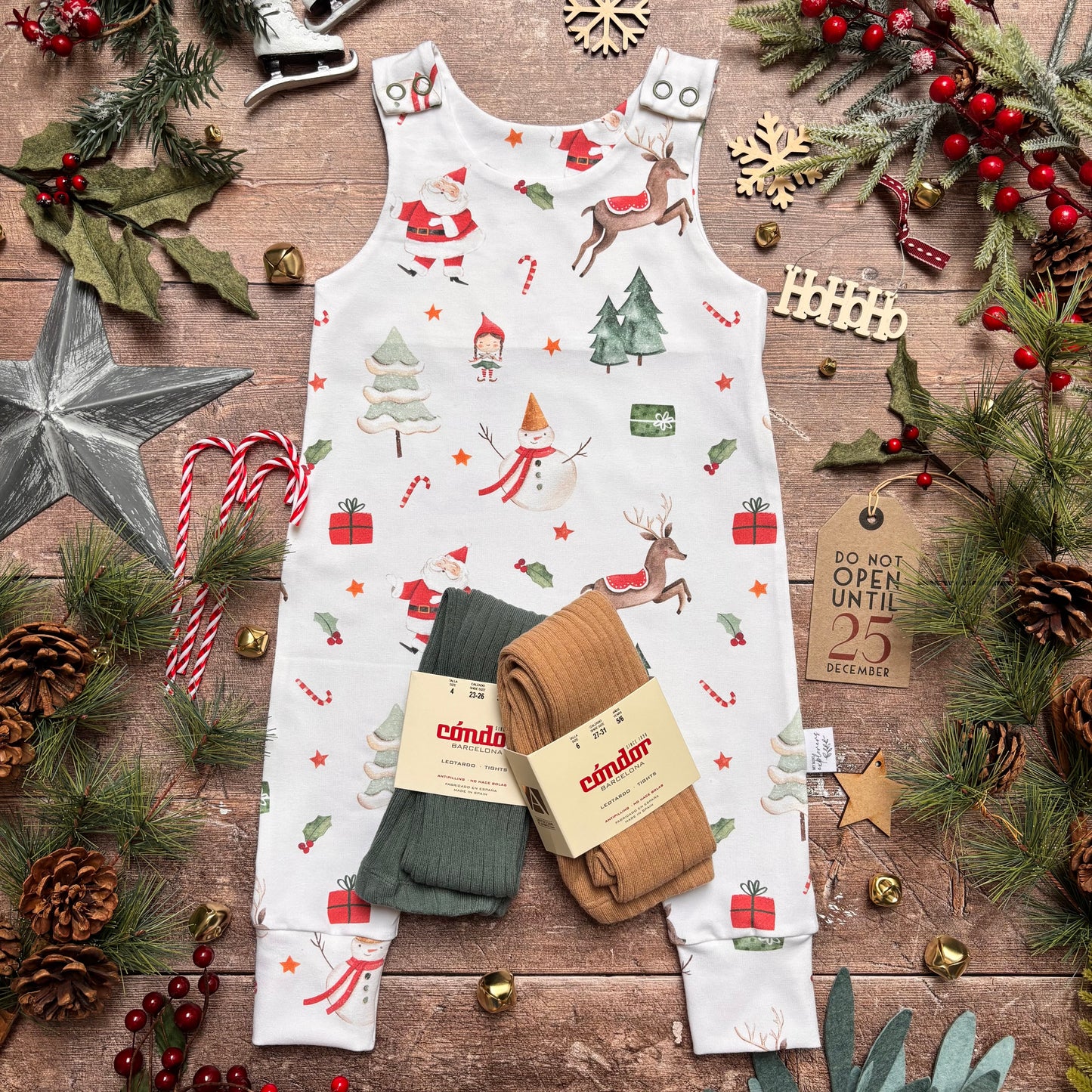 Christmas Time Child & Baby Bloomer Romper