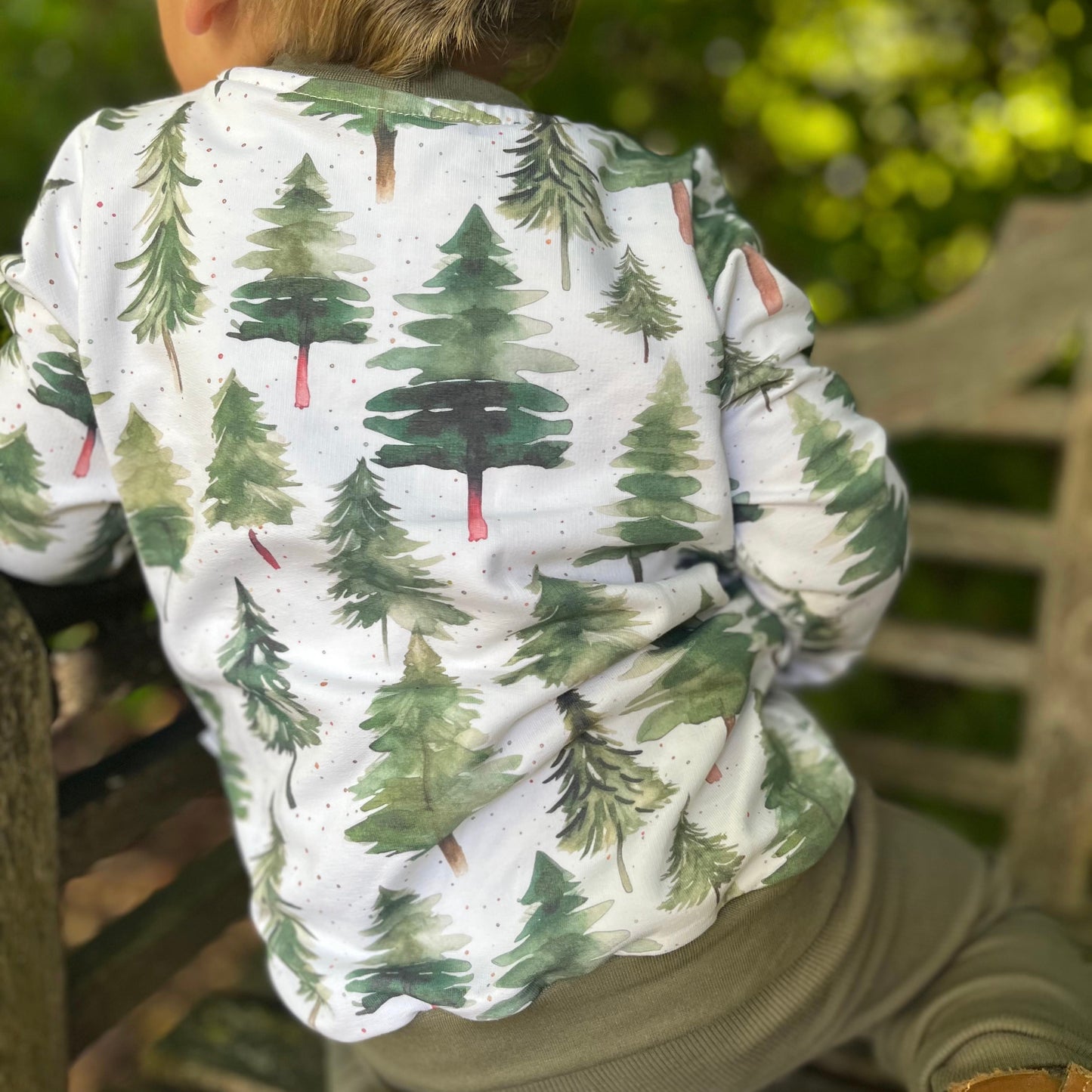 Scandi Woodland Sweatshirt 3-4 years