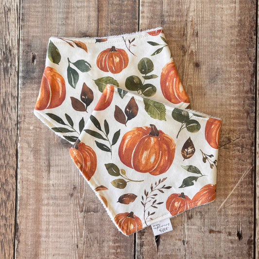 Pumpkins Dribble Bib