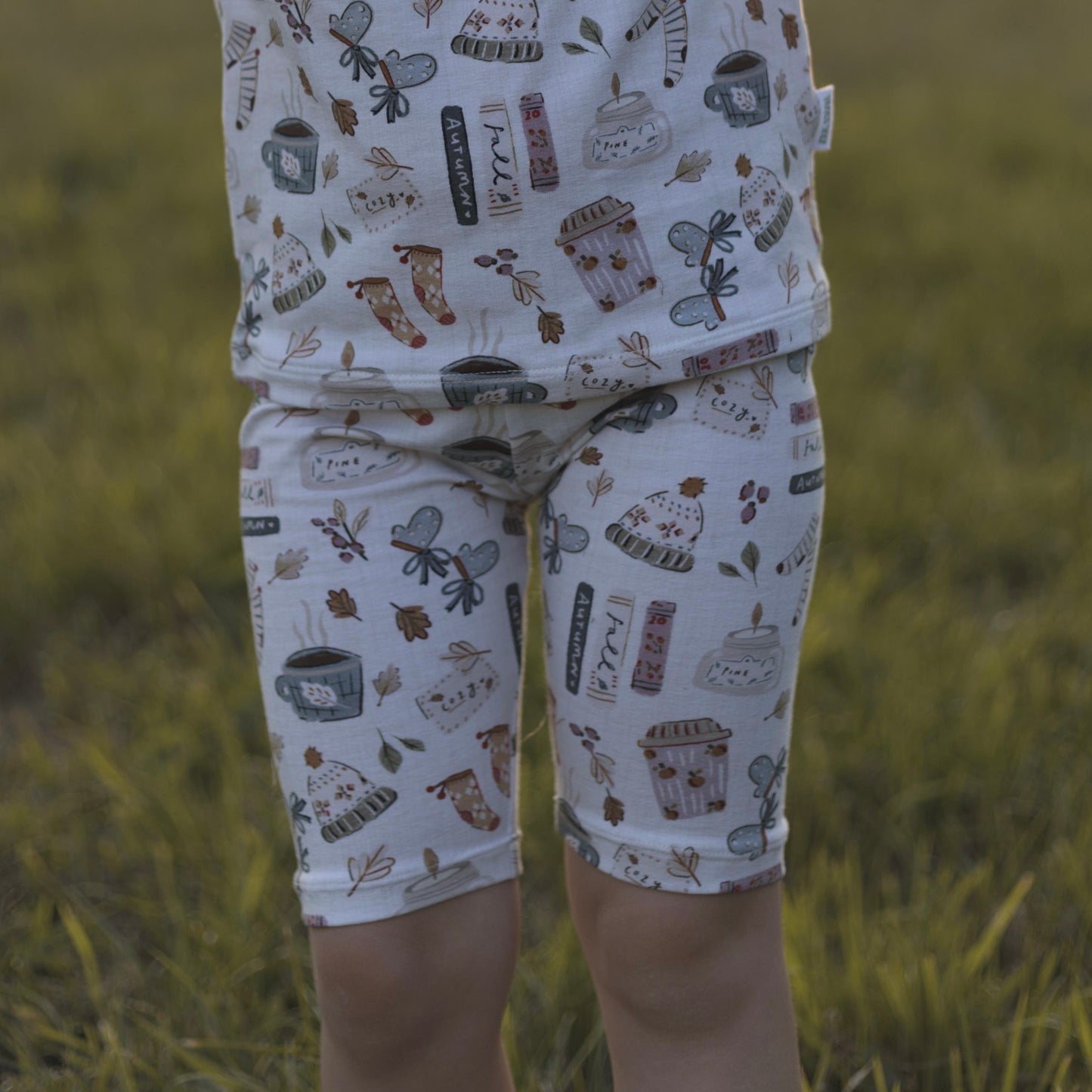 Autumn Girl Child & Baby Shorts - Rolled or Hemmed