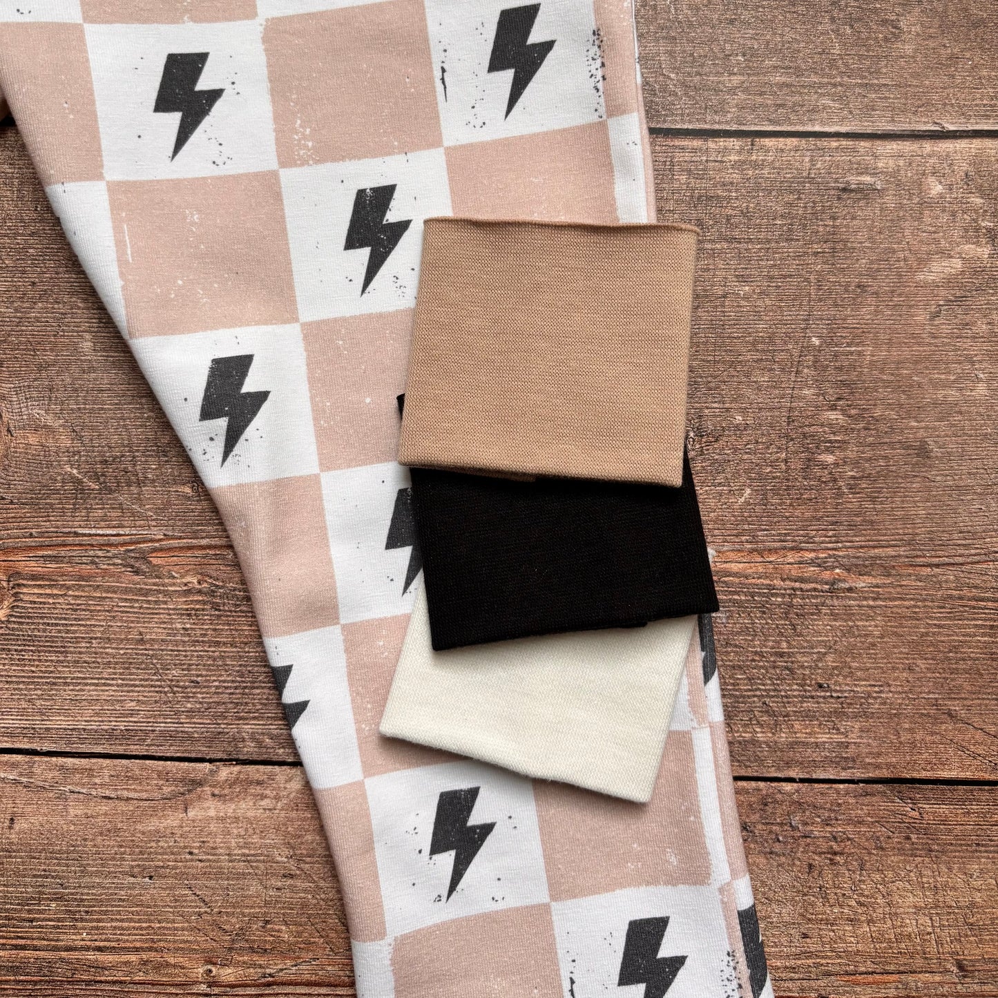 Lightning Chequers Child & Baby T-Shirt - Short or Long Sleeve