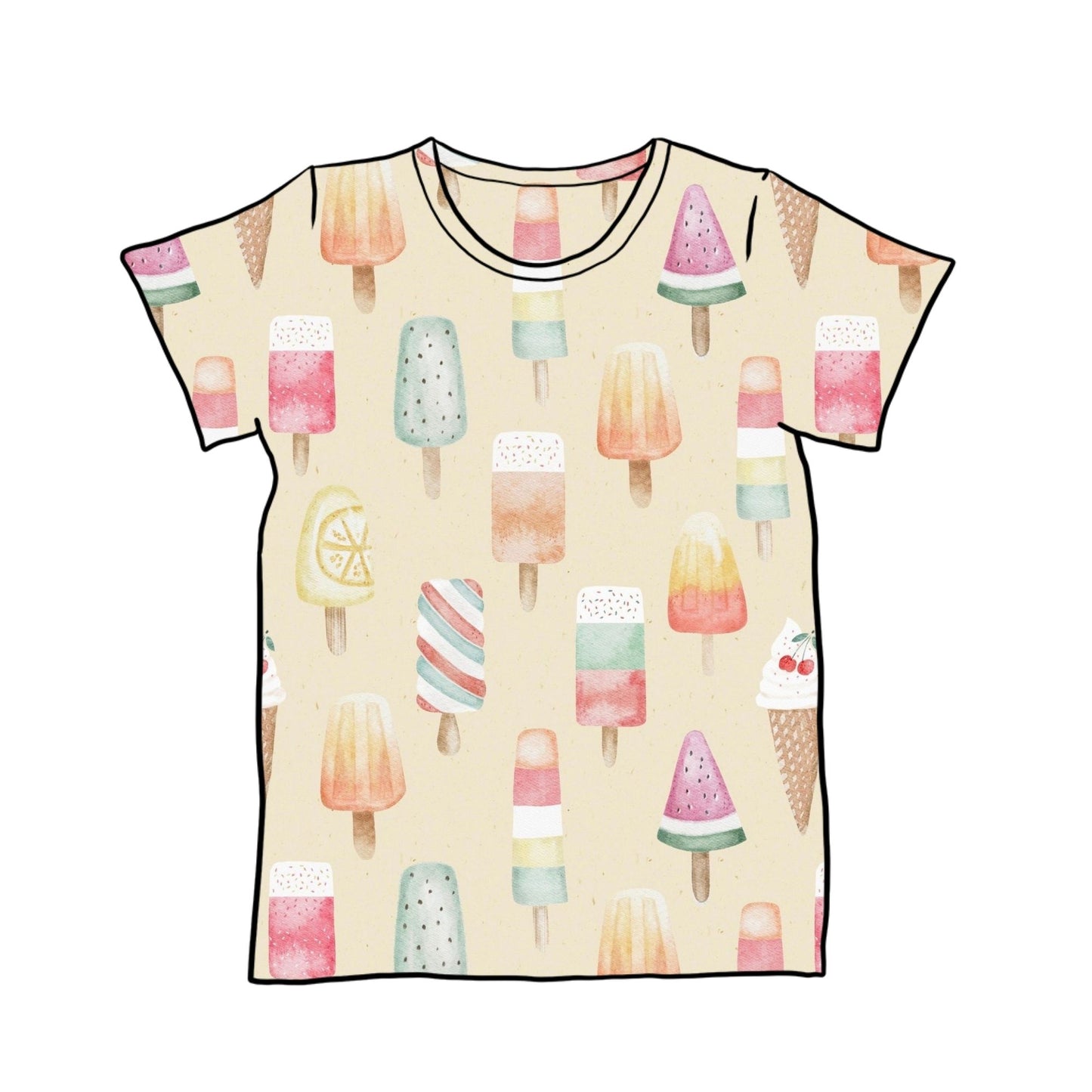 Ice Creams Child & Baby T-Shirt - Short or Long Sleeve