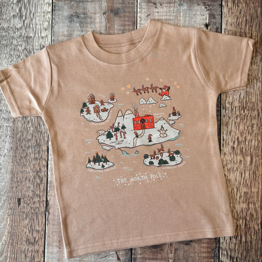 North Pole T-Shirt 3-4 years