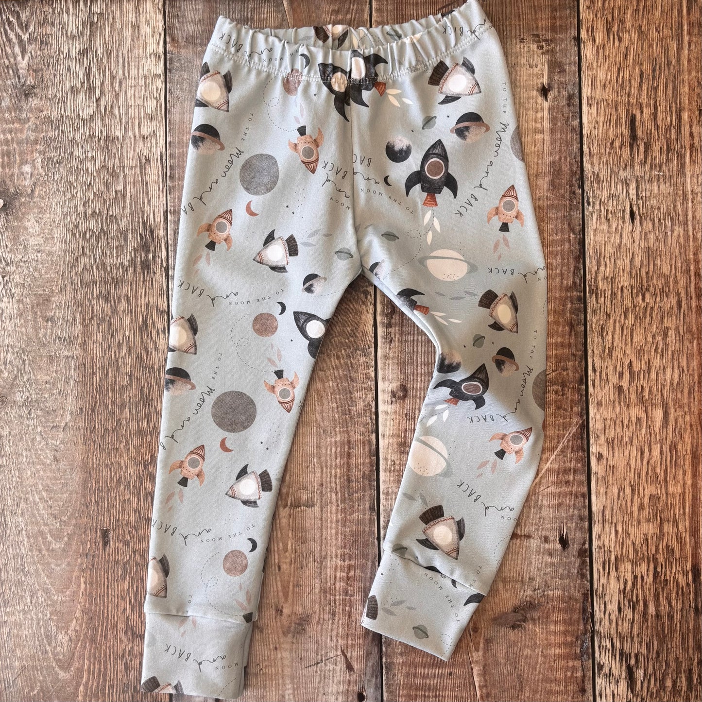 Outer Space Leggings 5-6 years