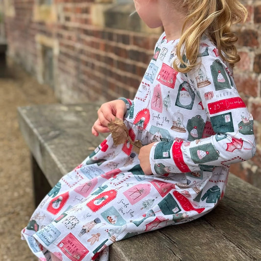North Pole Greetings Child & Baby Sleeved Dress - 3 options