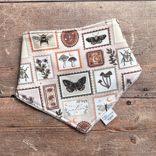Botany Stamps Dribble Bib