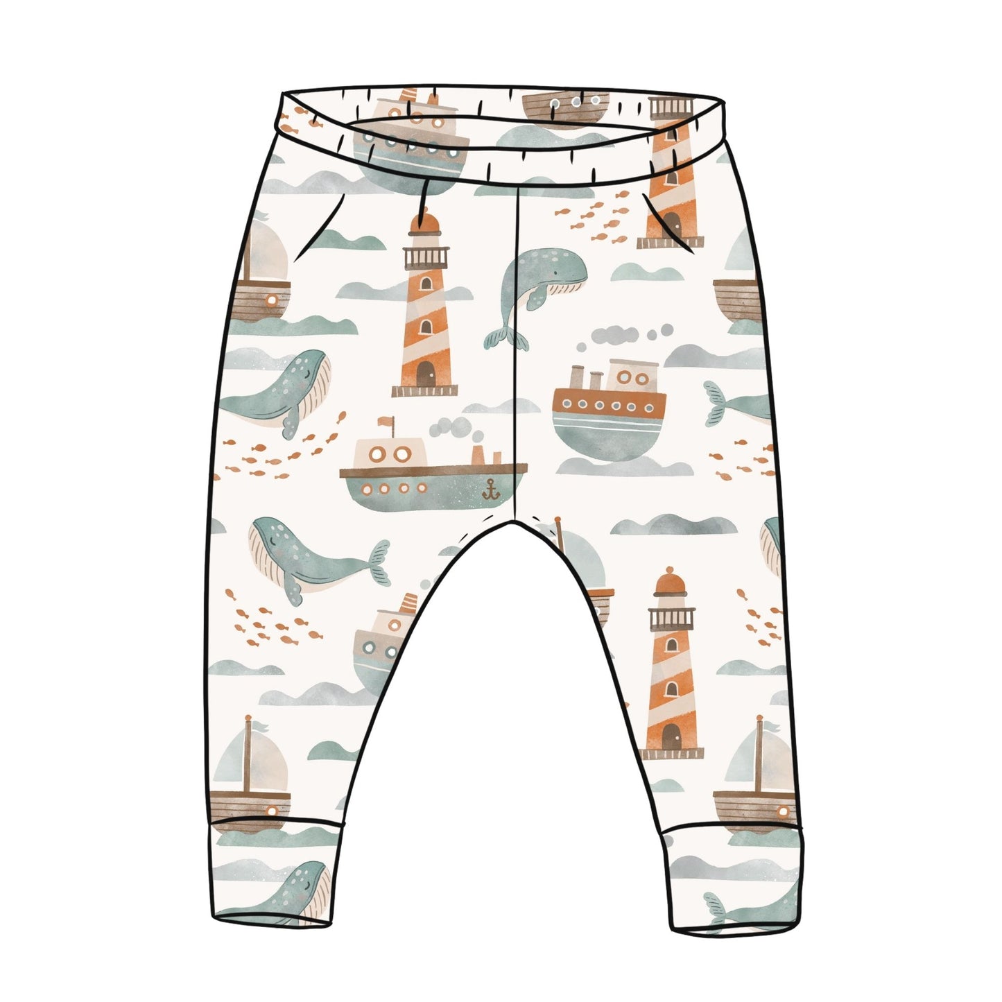 At Sea Toddler & Child Leggings