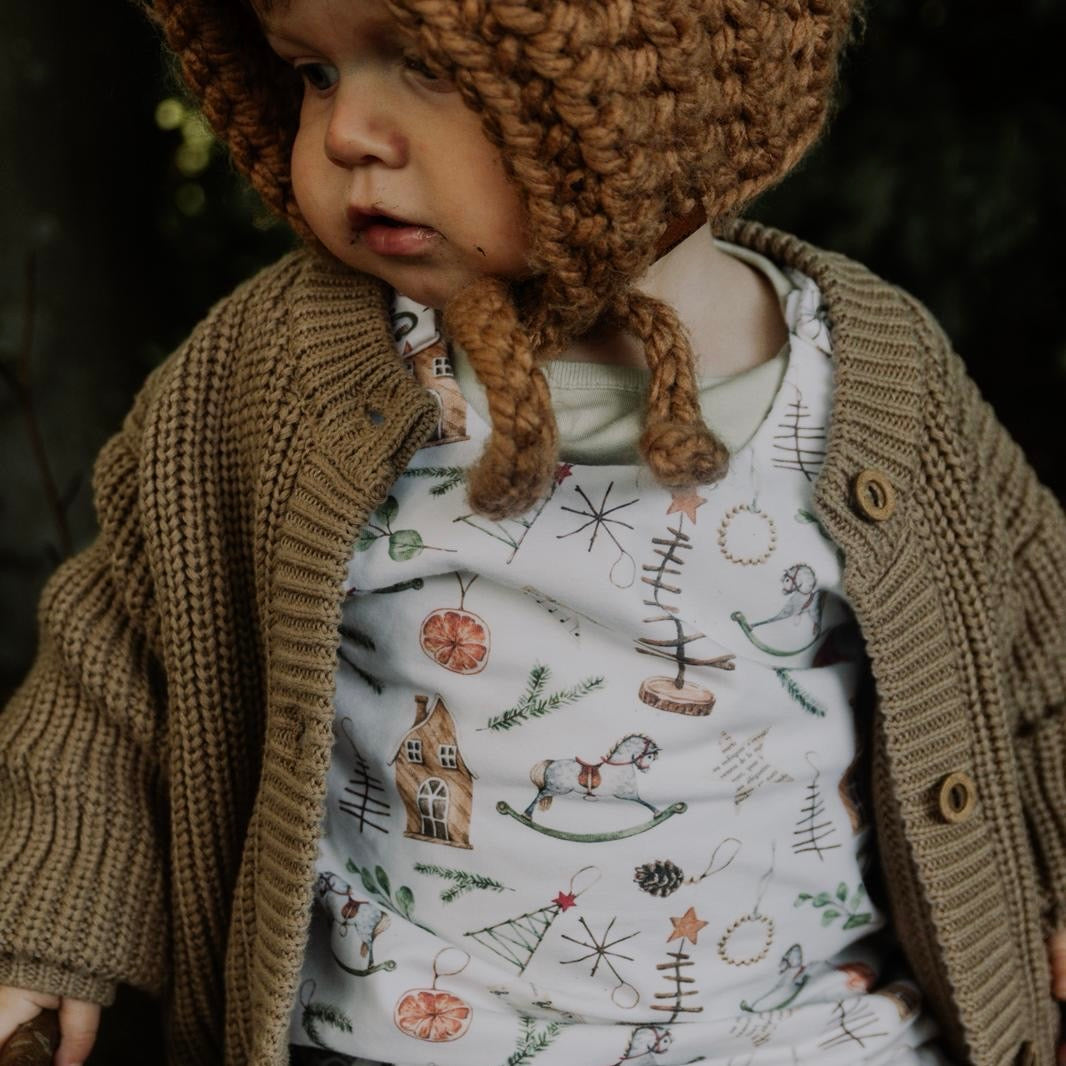 Scandi Christmas Child & Baby Romper