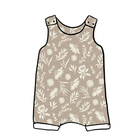 Linen Meadow Child & Baby Short Romper