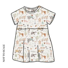 Load image into Gallery viewer, Farmyard T-Shirt Dress
