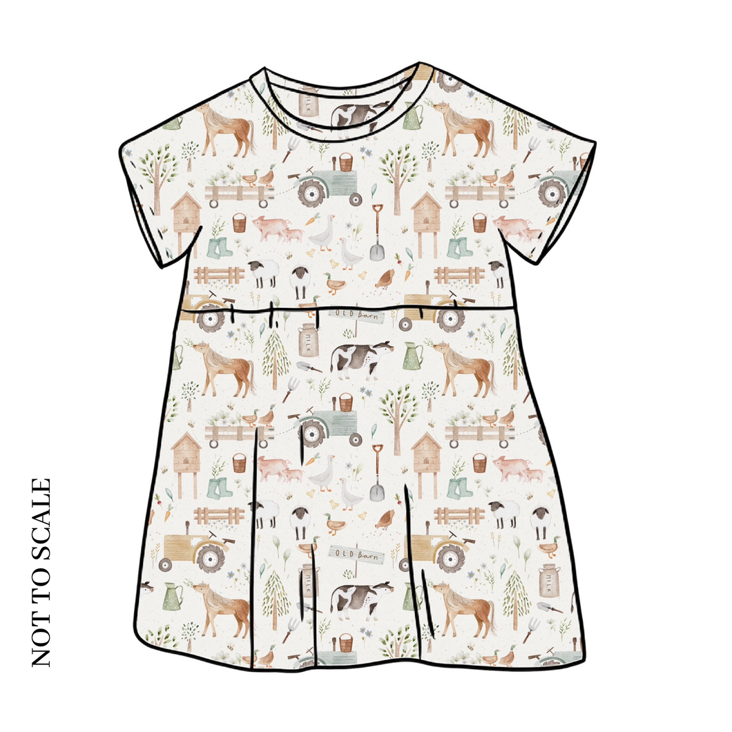 Farmyard T-Shirt Dress