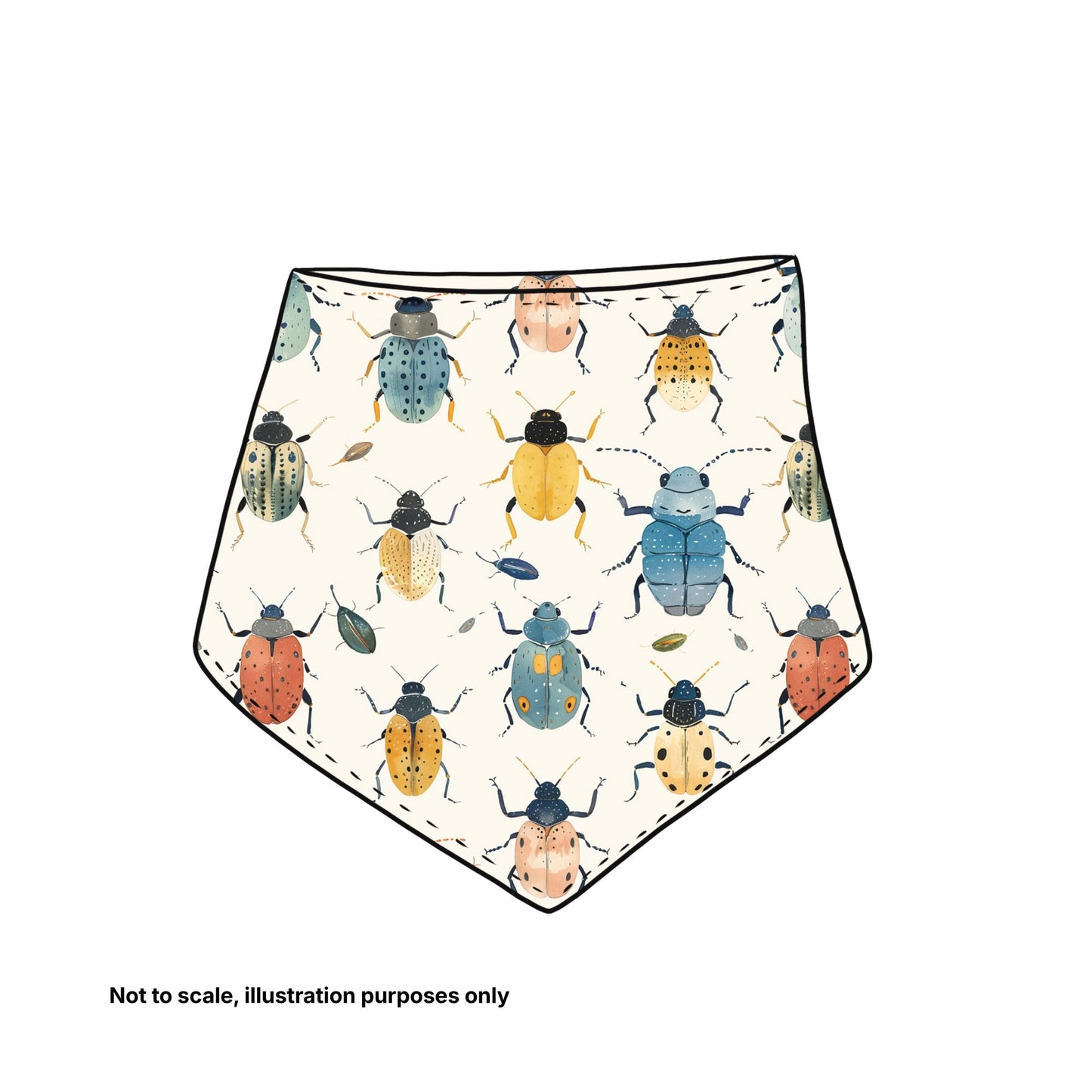 Matching Dribble Bib - Pick your print