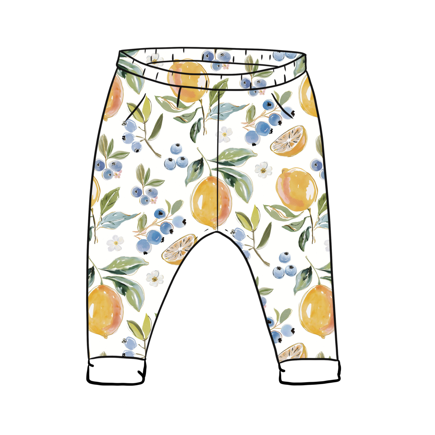 Fresh Lemons Toddler & Child Leggings