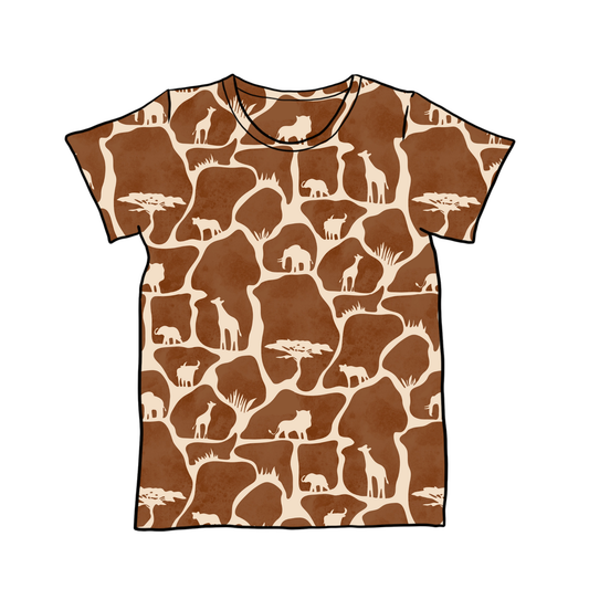 Wild Safari Child & Baby T-Shirt - Short or Long Sleeve