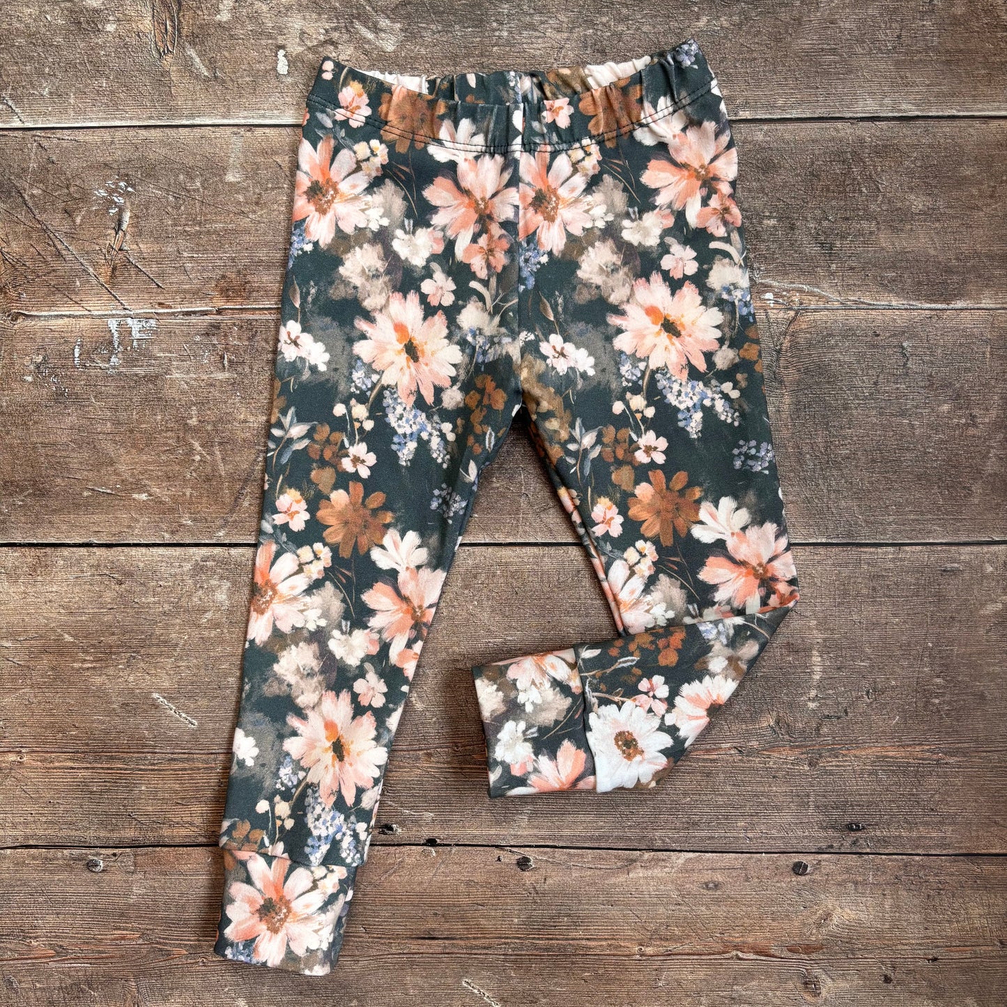 Fall Floral Toddler & Child Leggings