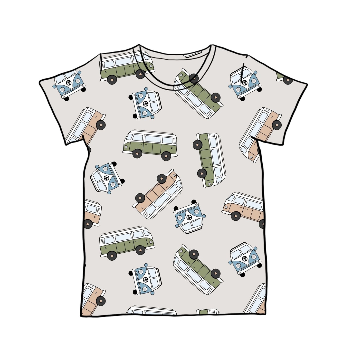 Classic Campers Child & Baby T-Shirt - Short or Long Sleeve