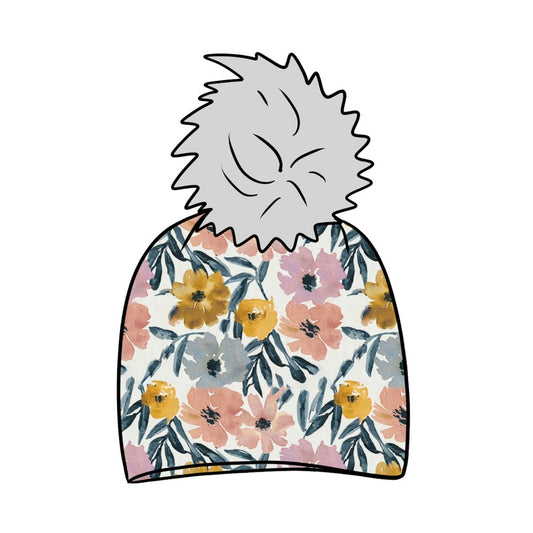 Sunny Blooms Bobble Hat