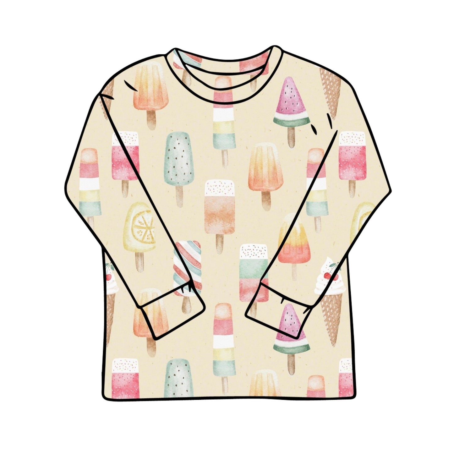 Ice Creams Child & Baby T-Shirt - Short or Long Sleeve