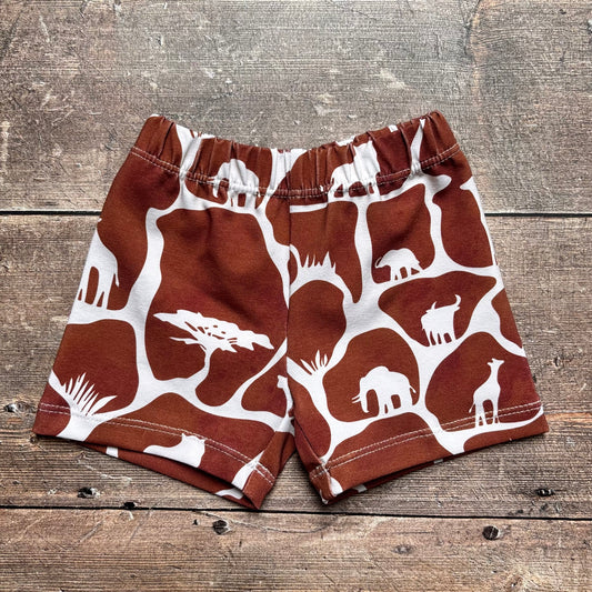 Wild Safari Lounge Shorts 0-3m