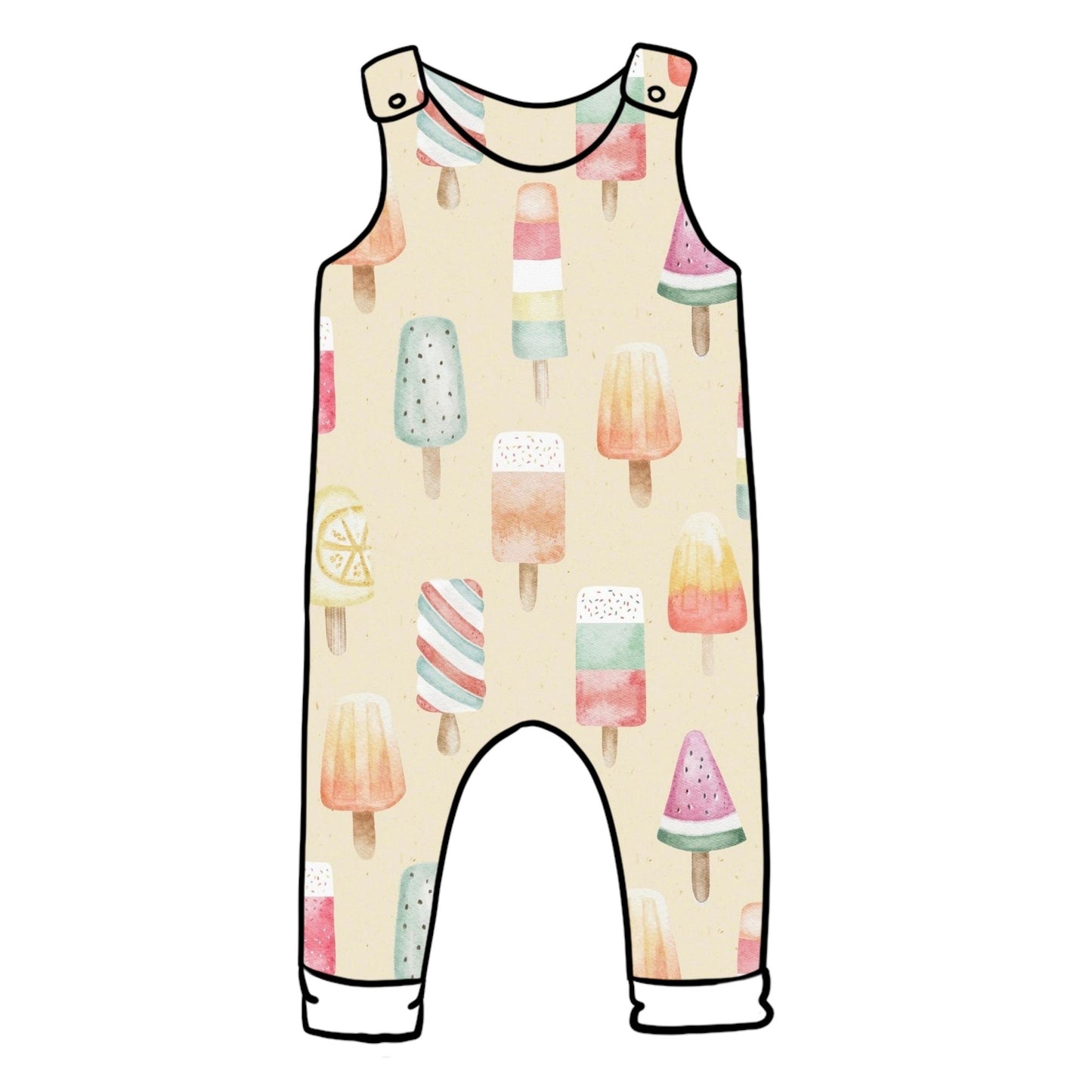 Ice Creams Child & Baby Full Length Romper