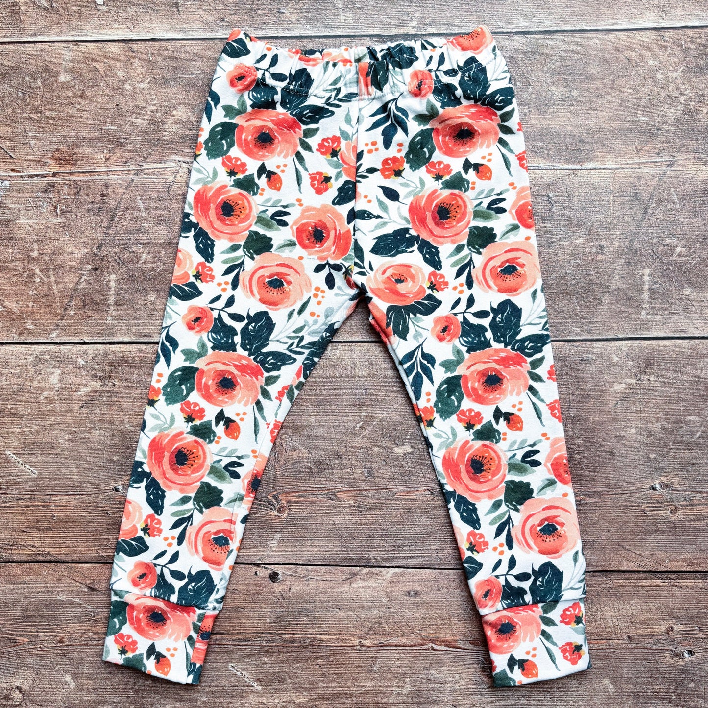 Roses Leggings 5-6 years