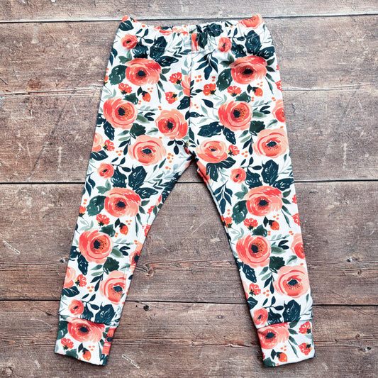 Roses Leggings 5-6 years