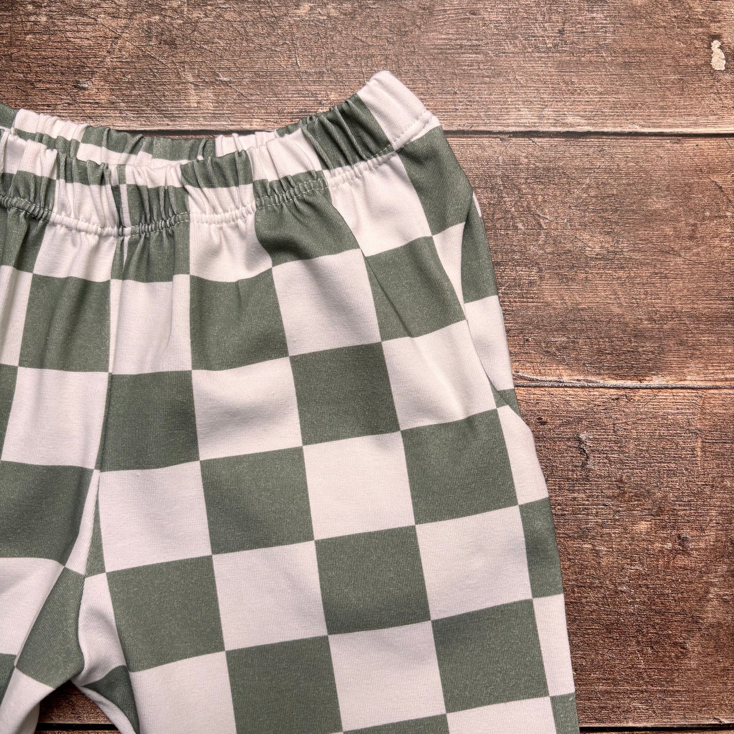 Chequerboard Toddler & Child Pocket Trousers