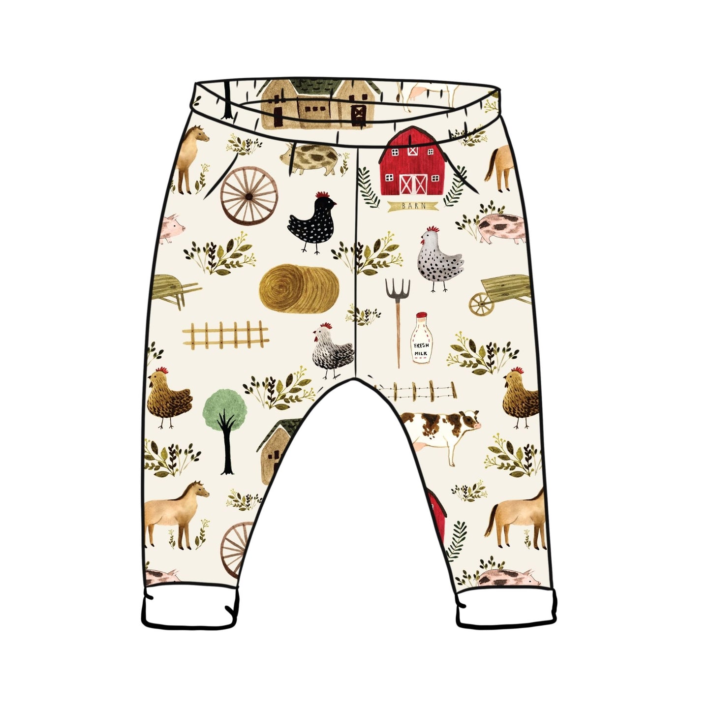 Farming Toddler & Child Leggings
