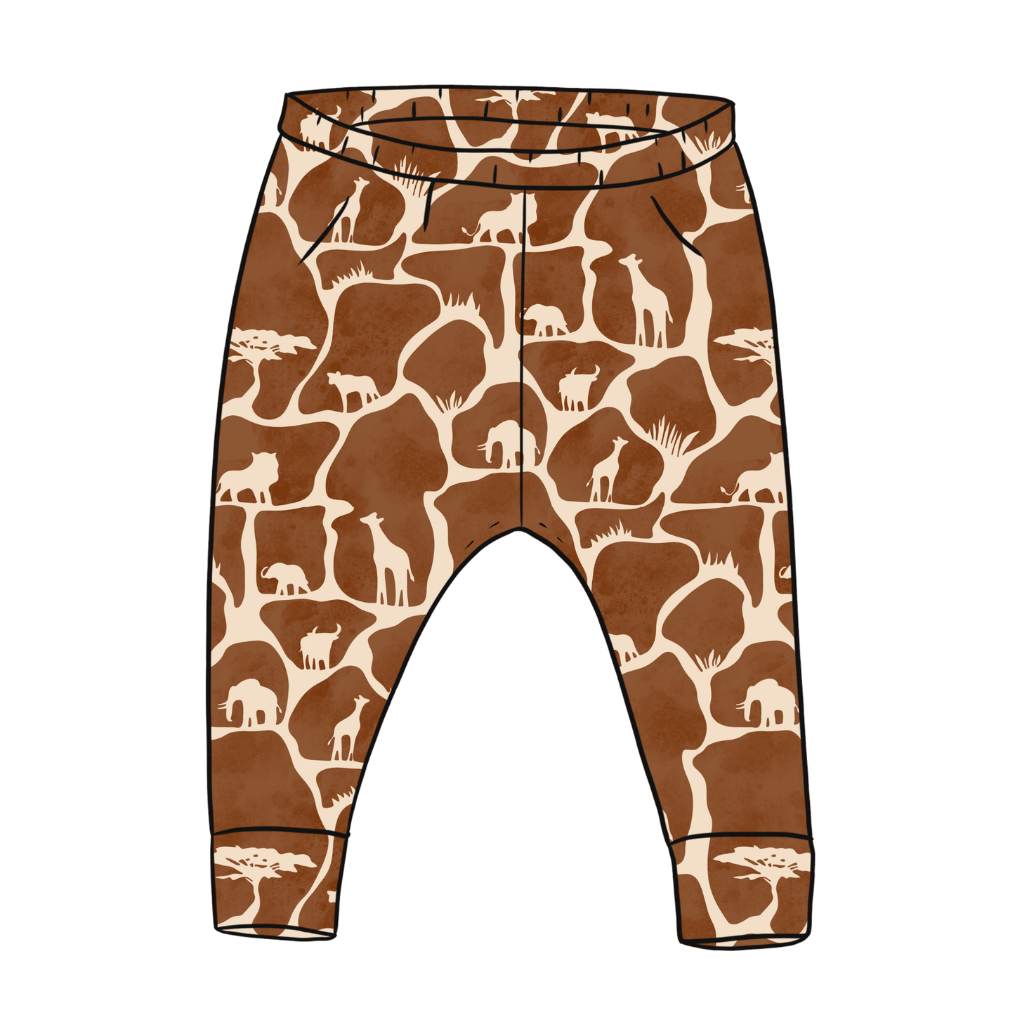 Wild Safari Toddler & Child Leggings
