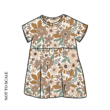 Load image into Gallery viewer, Folk Floral T-Shirt Dress
