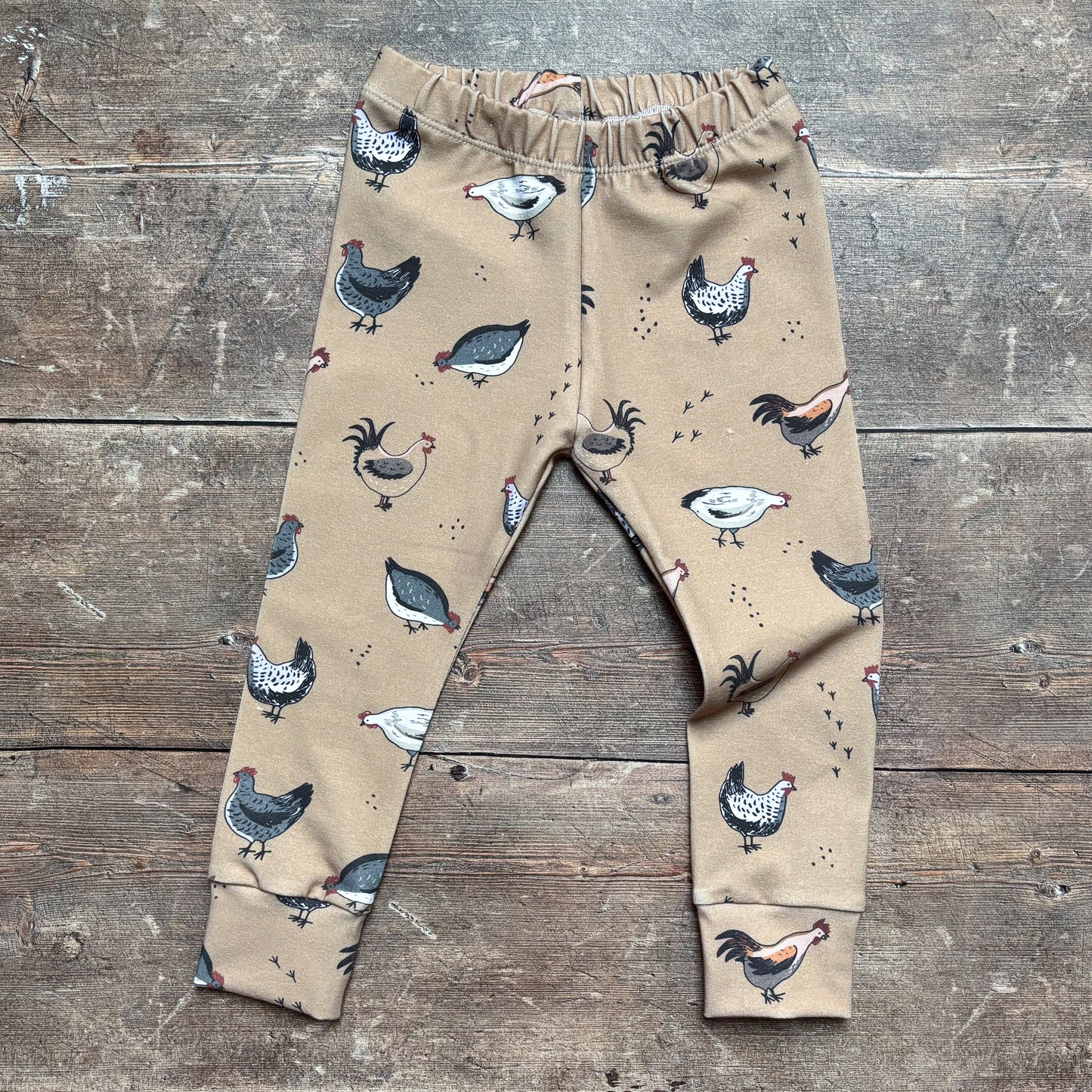 Chickens Leggings 4-5 years