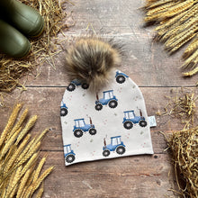 Load image into Gallery viewer, Tractors Bobble Hat
