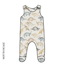 Load image into Gallery viewer, Dino Rawr Footed Romper
