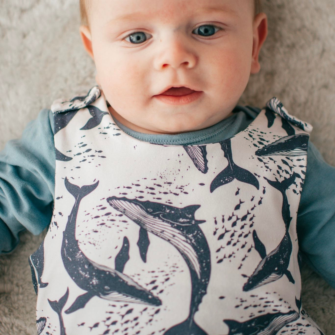 Whale Pod Romper