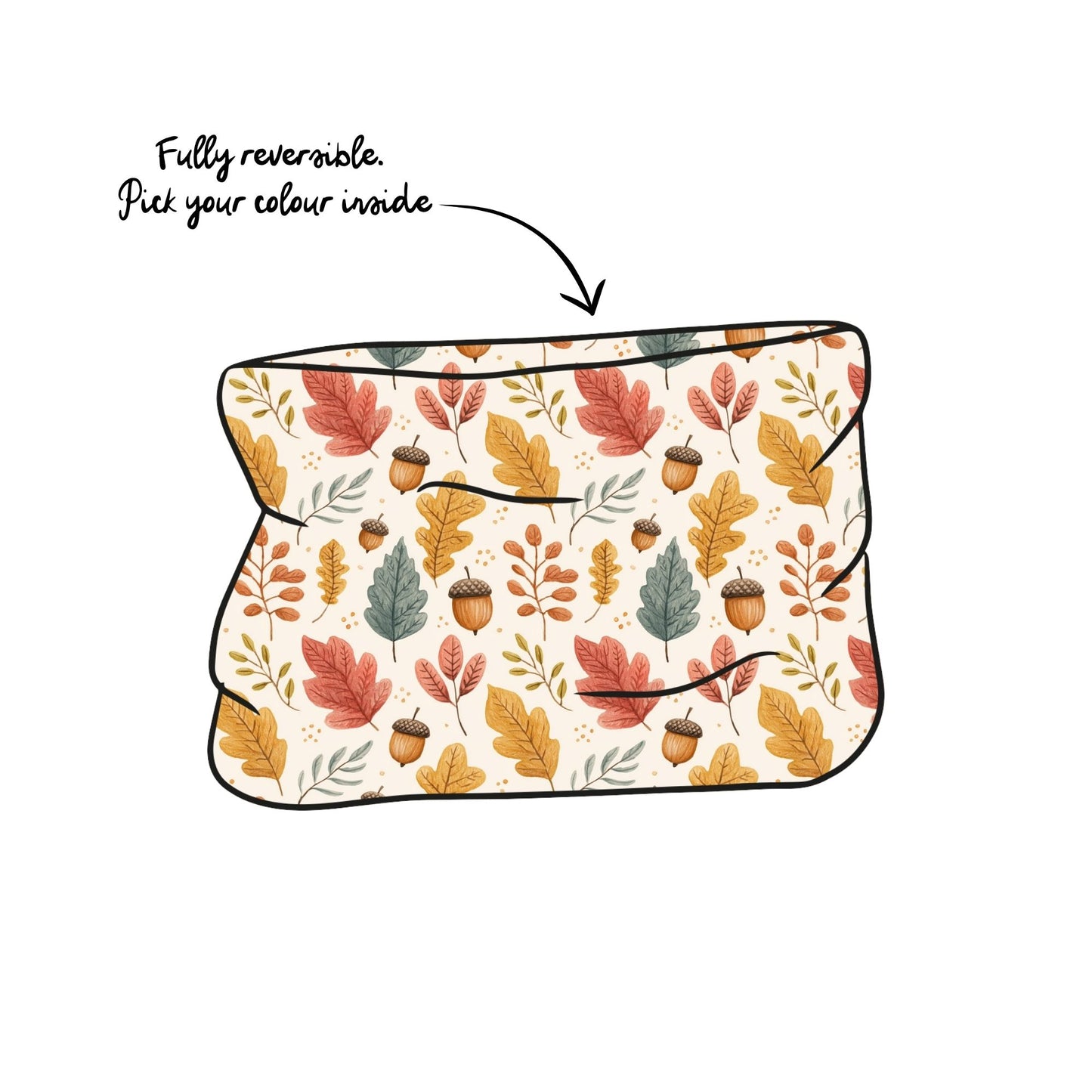 Acorns and Leaves Toddler & Child Snood