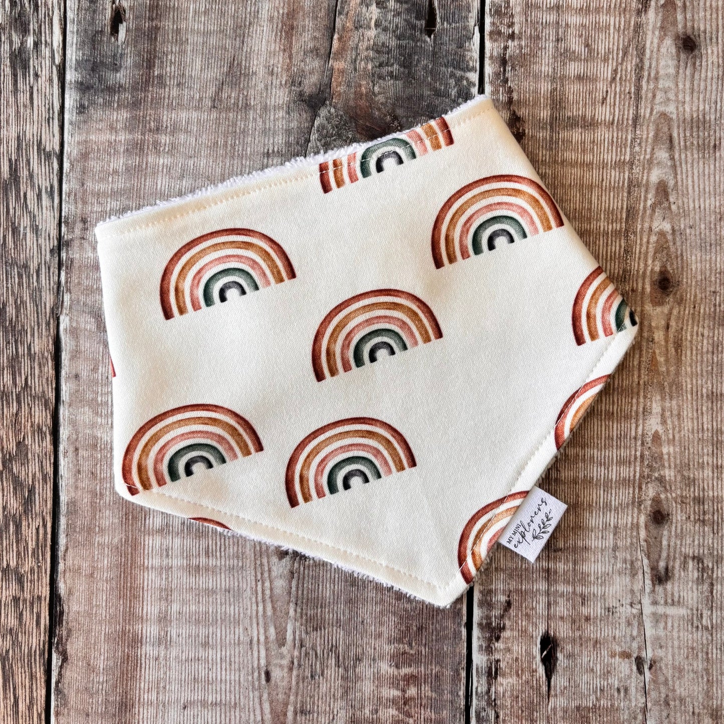 Rainbows Dribble Bib