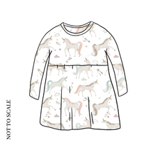 Load image into Gallery viewer, Unicorn Dream T-Shirt Dress
