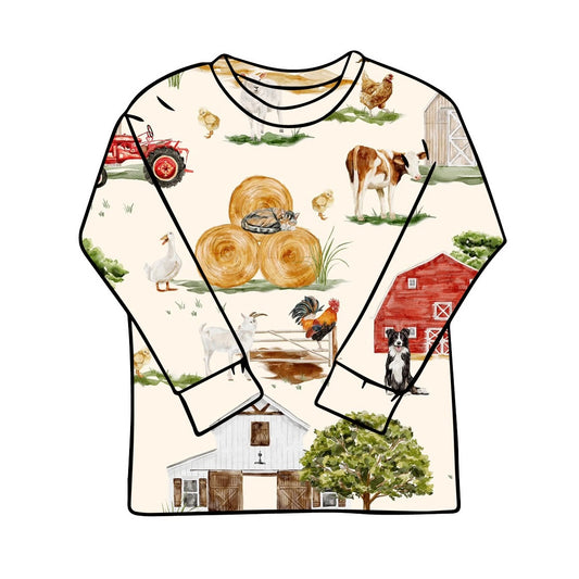Farm Life Long Sleeve T-Shirt
