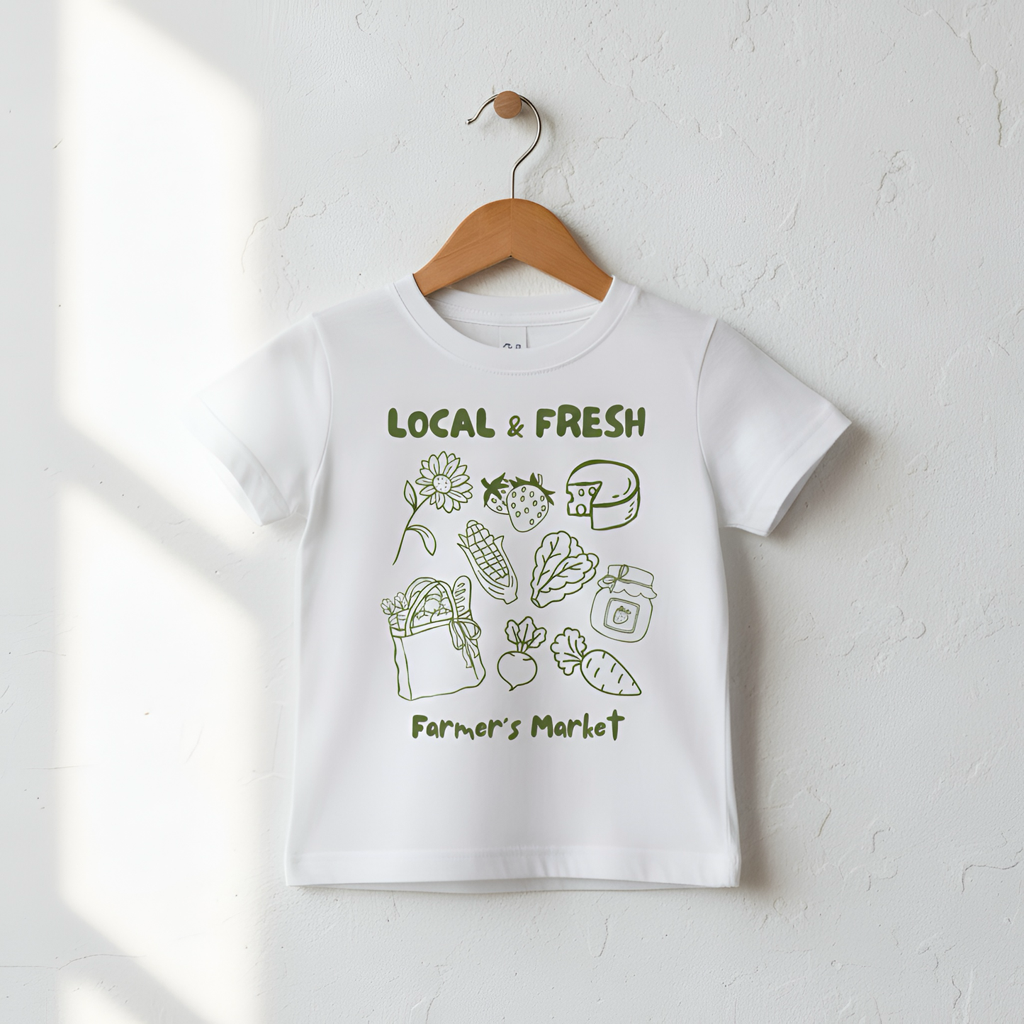 Local & Fresh Farmers Market T-Shirt