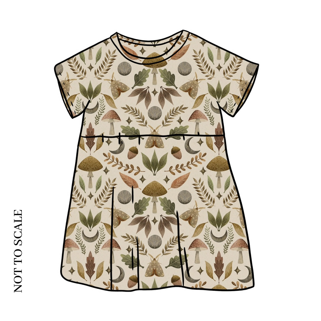 Moth & Moon Short Sleeve Dress